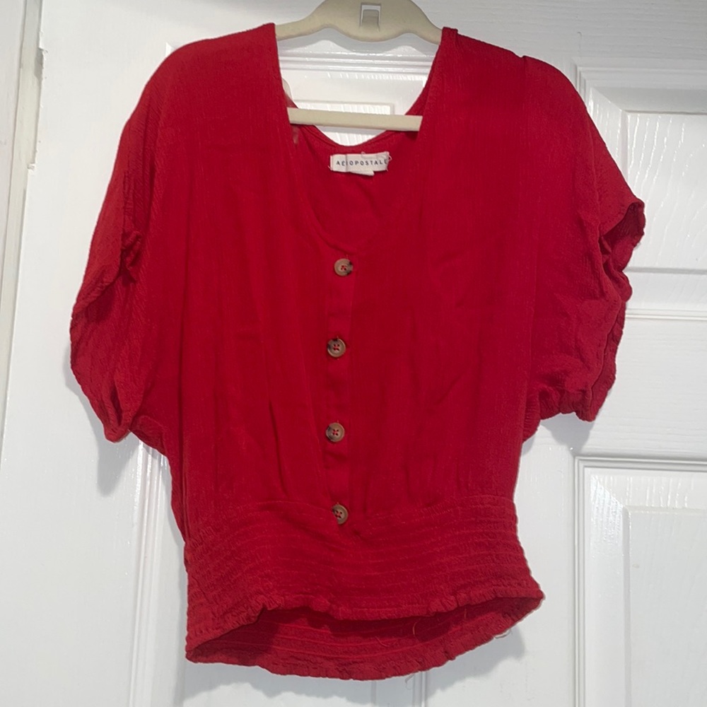 Red Aeropostale Blouse